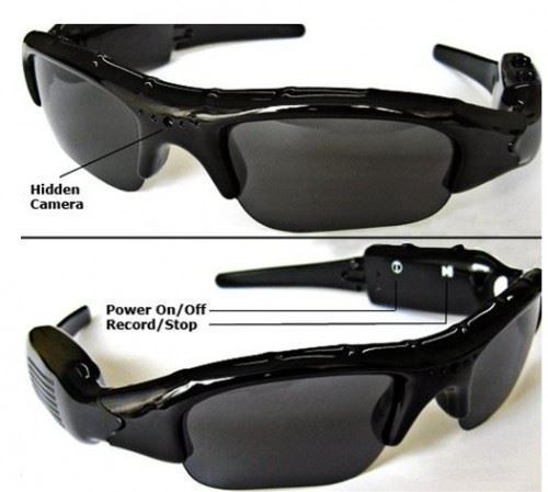 Occhiali con Videocamera e DVR