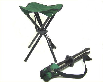 SGABELLO – SEDIOLINO PIEGHEVOLE 4 PIEDI LACCATI NERO – ALTEZZA APERTO 38 CM