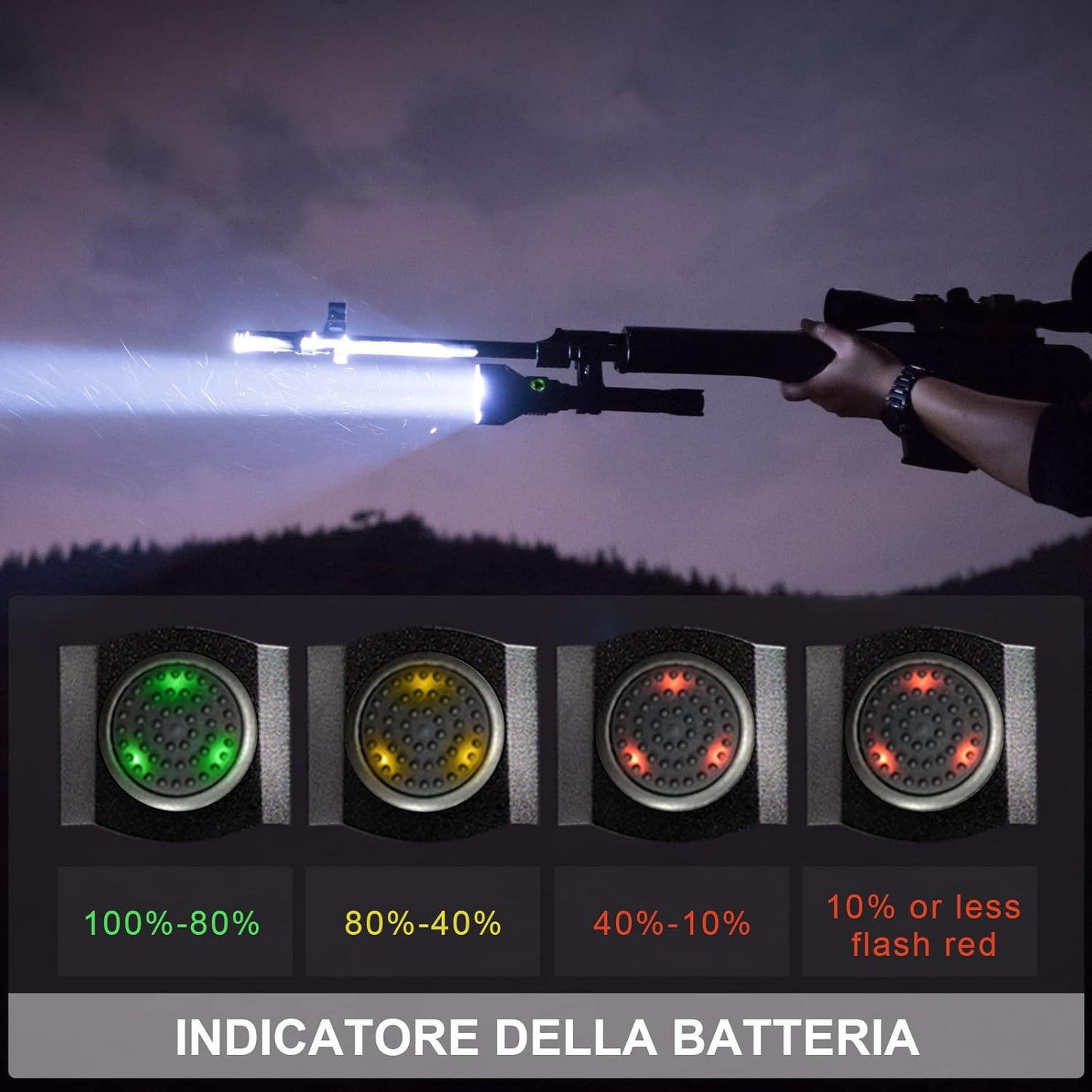 Torcia selecontrollori completa