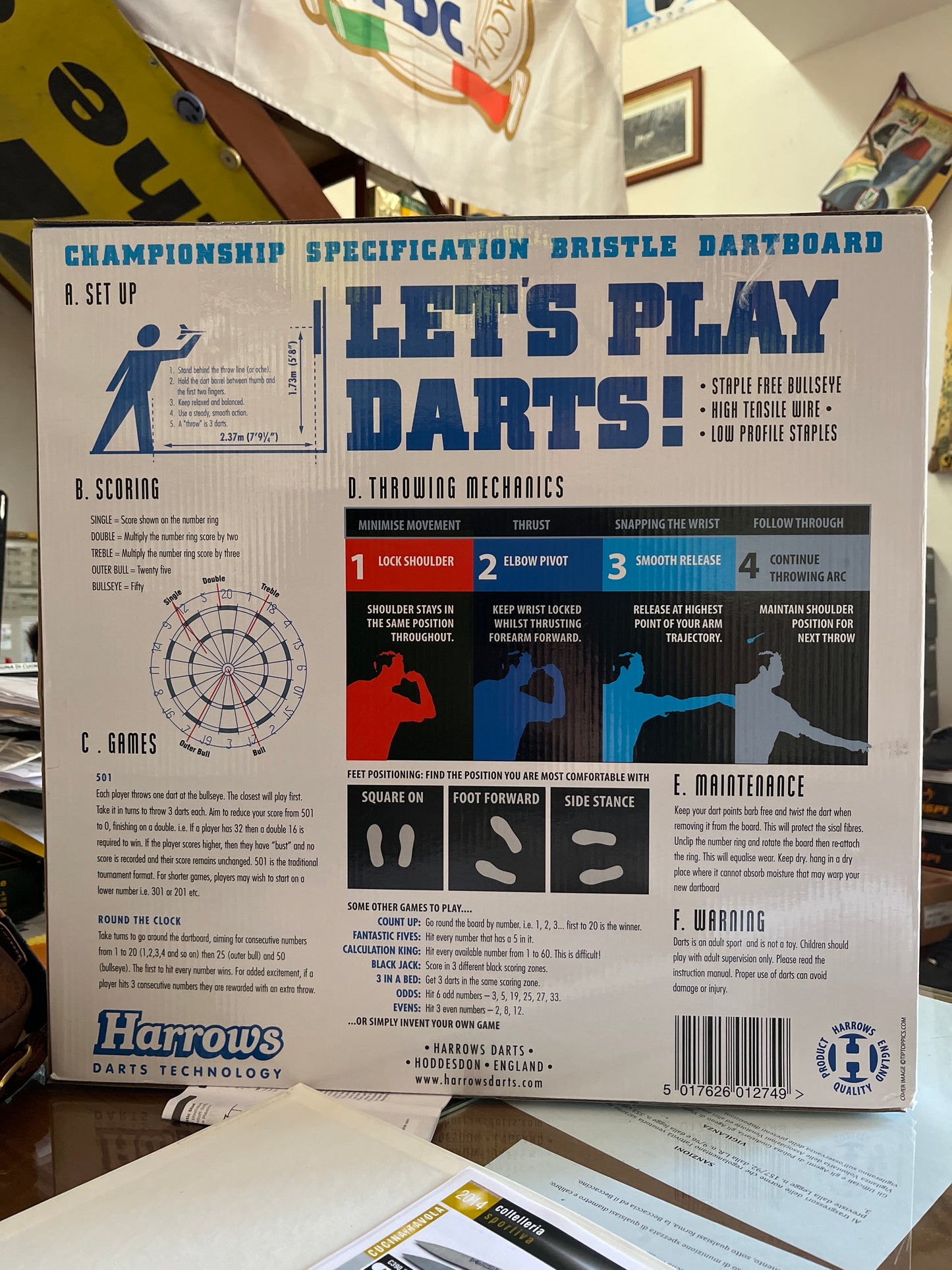 CENTRO DARDI Harrows COMPETITIO