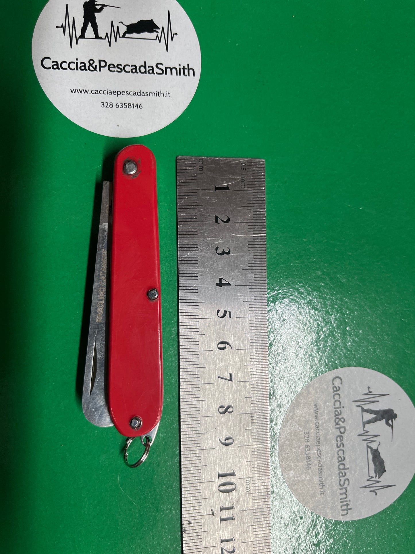 Coltello Catania ABS rosso