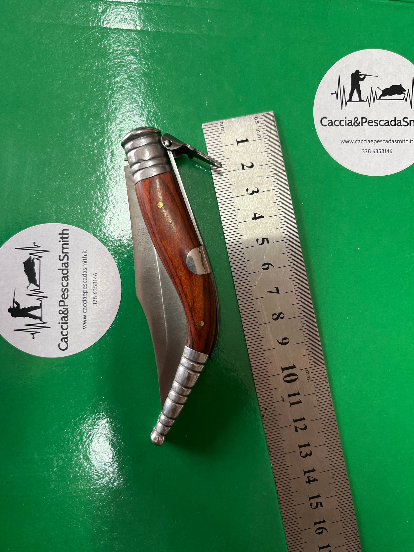 Coltello tascabile manico legno