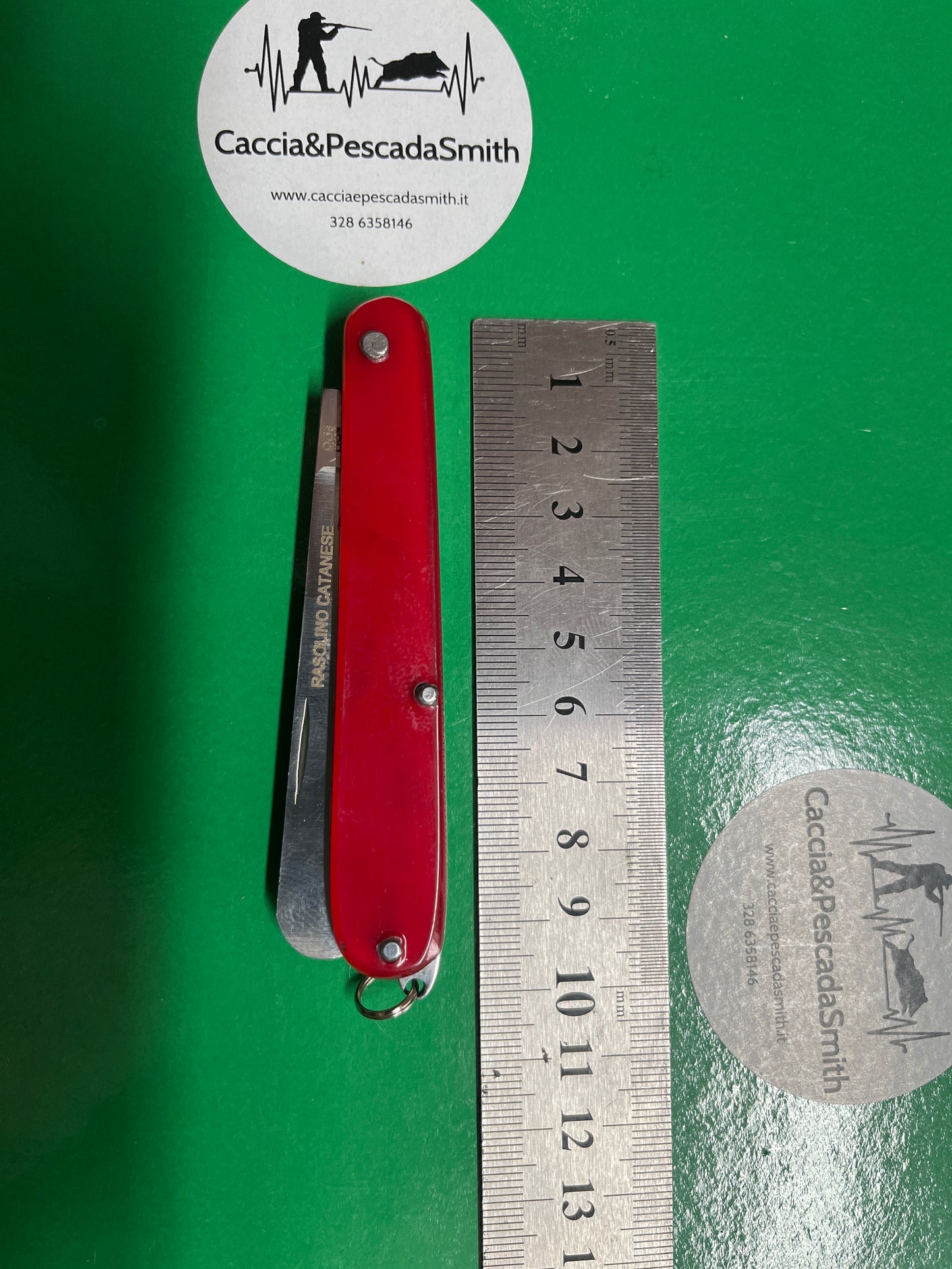 Coltello Catania ABS rosso