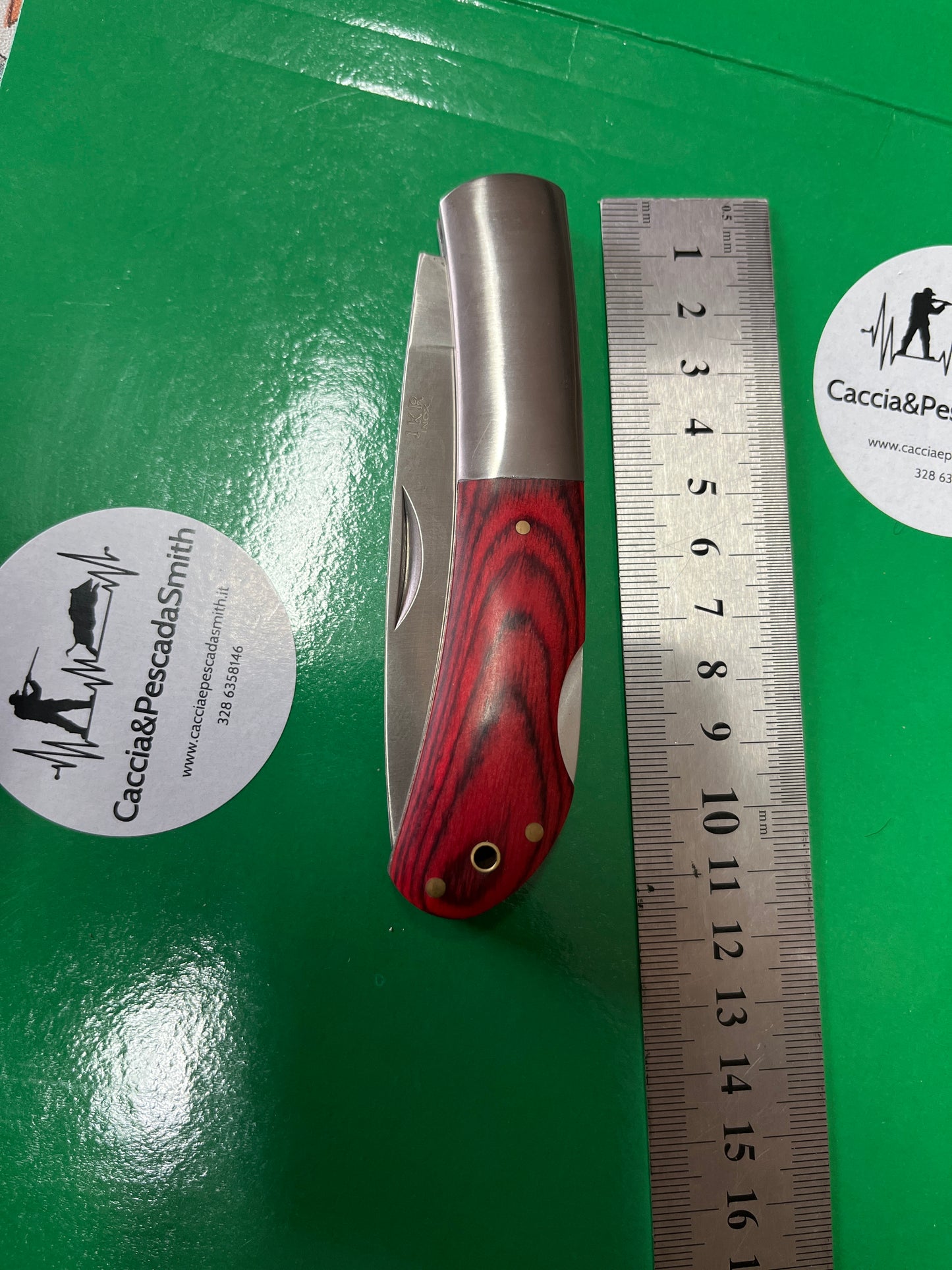 Coltello manico legno