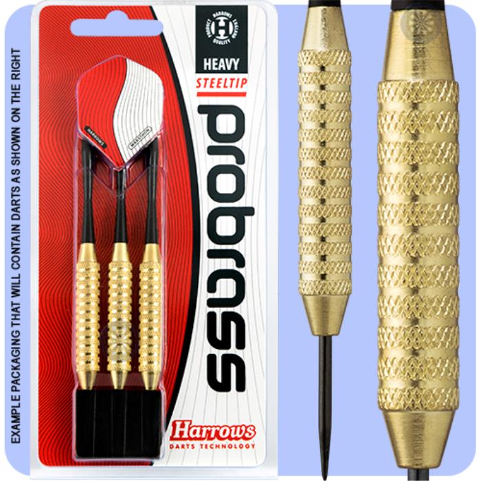 3 Dardi PRO BRASS Medium PUNTA ACCIAIO