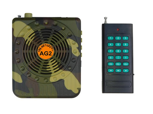 RIPRODUTTORE AMPLIFICATORE RADIO TASCABILE RICARICABILE CON TELEDOMANDO – AG2 FC