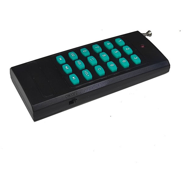 RIPRODUTTORE AMPLIFICATORE RADIO TASCABILE RICARICABILE CON TELEDOMANDO – AG2 FC