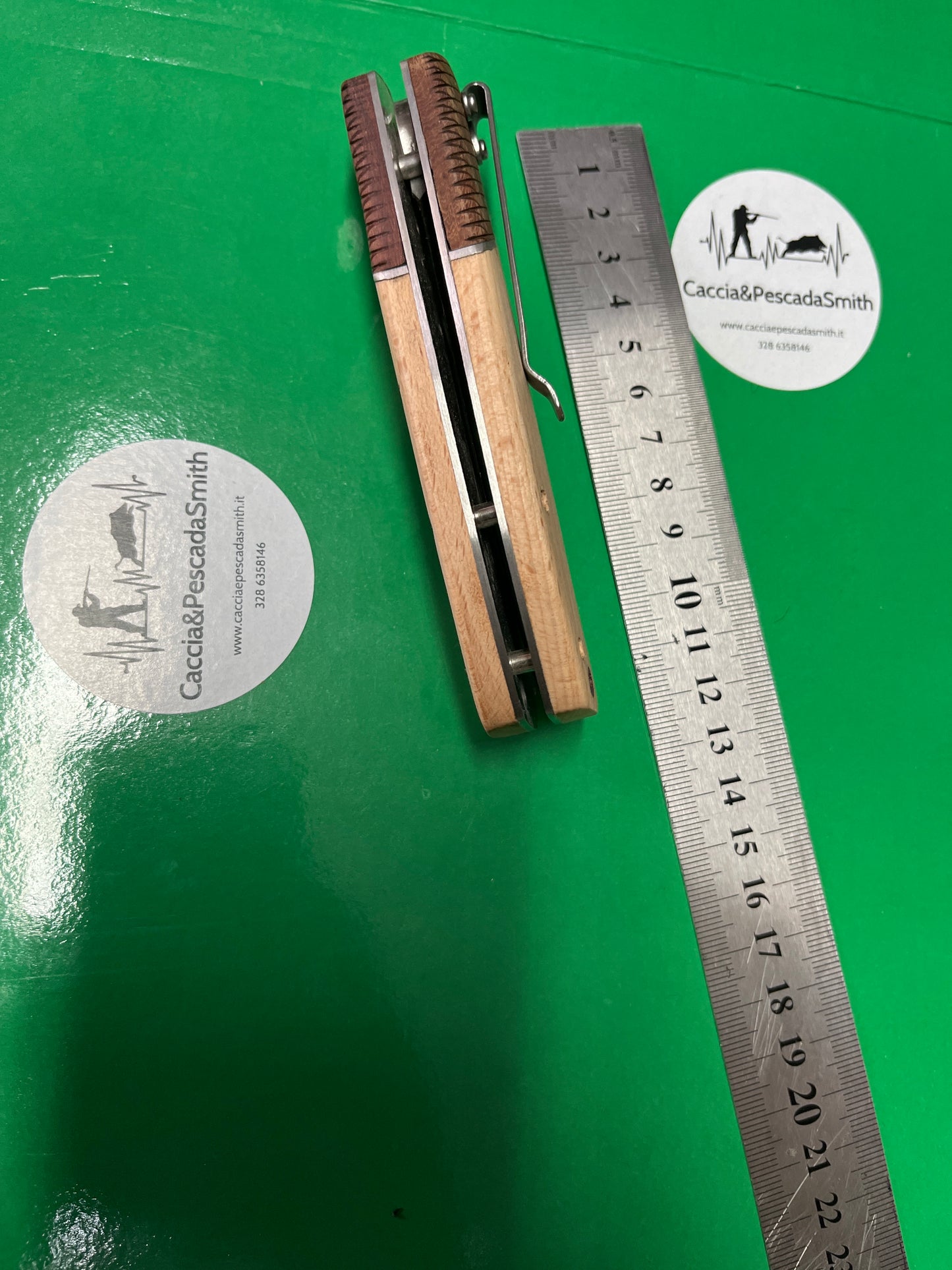 COLTELLO DISEGNO CINGHIALE LAMA CM 9