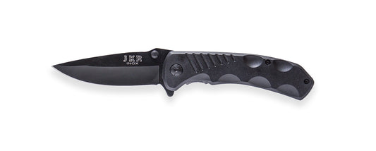 COLTELLO CON MANICO IN FIBRA CON CLIP LAMA INOX 8,5 CM