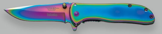 COLTELLO IN TITANIO FODERO VELLUTO