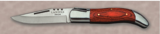 COLTELLO DA CACCIA CON MANICO IN LEGNO LAMA 9 CM