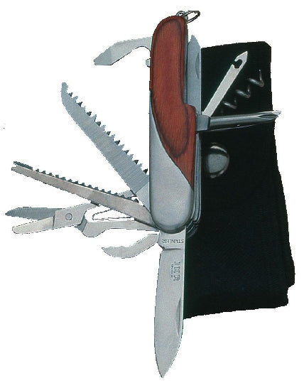 COLTELLO MULTIUSO 14 FUNZIONI CON FODERO