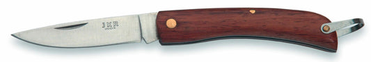 COLTELLO DA CAMPAGNA CON MANICO LEGNO LAMA 7,5 CM
