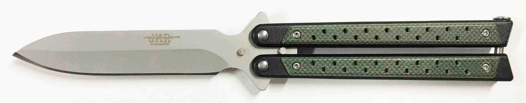 COLTELLO BUTTERFLY CON MANICO IN FIBRA