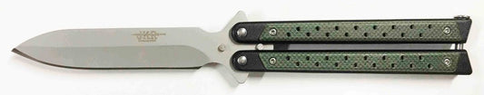 COLTELLO BUTTERFLY CON MANICO IN FIBRA