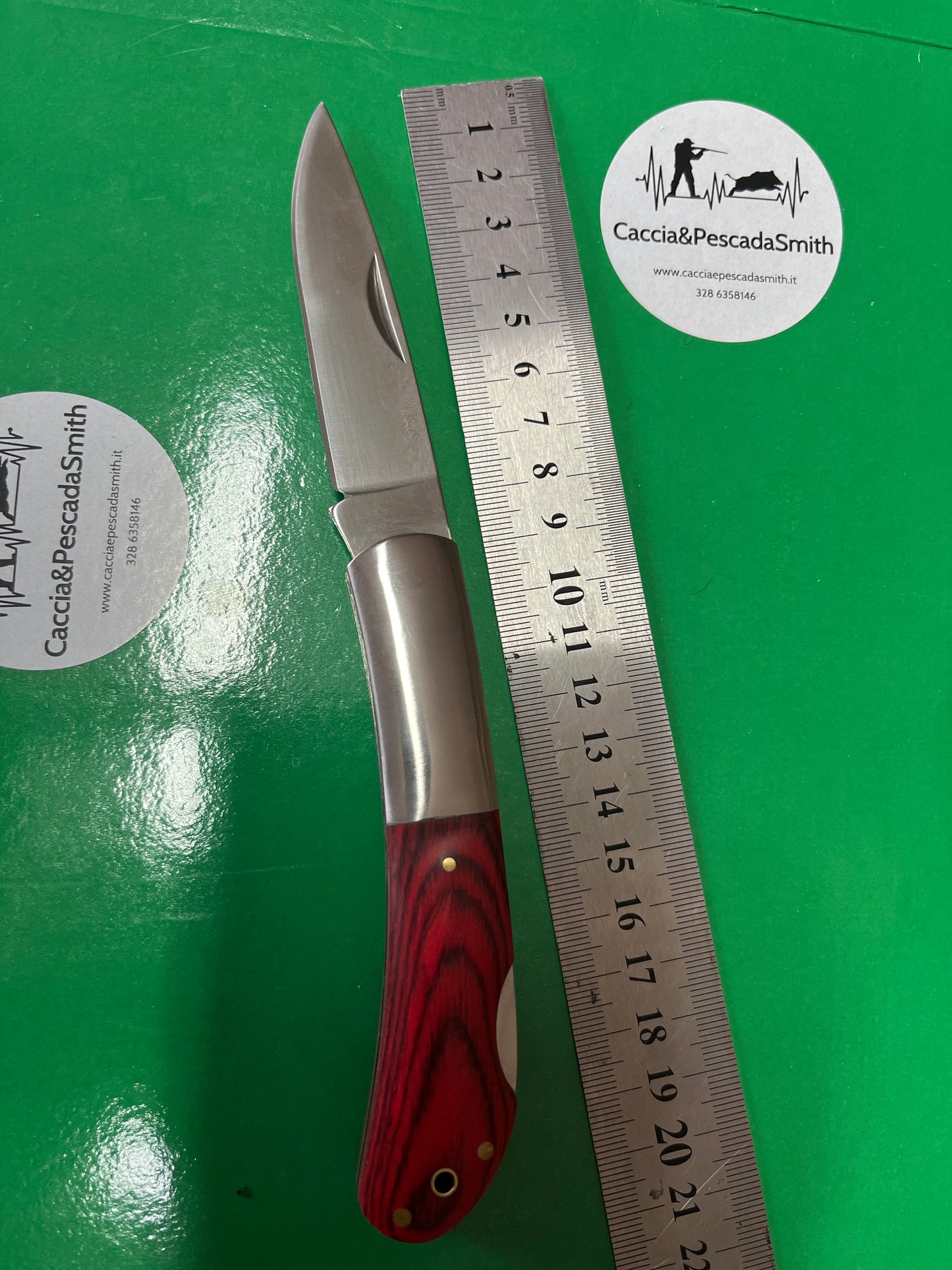Coltello manico legno