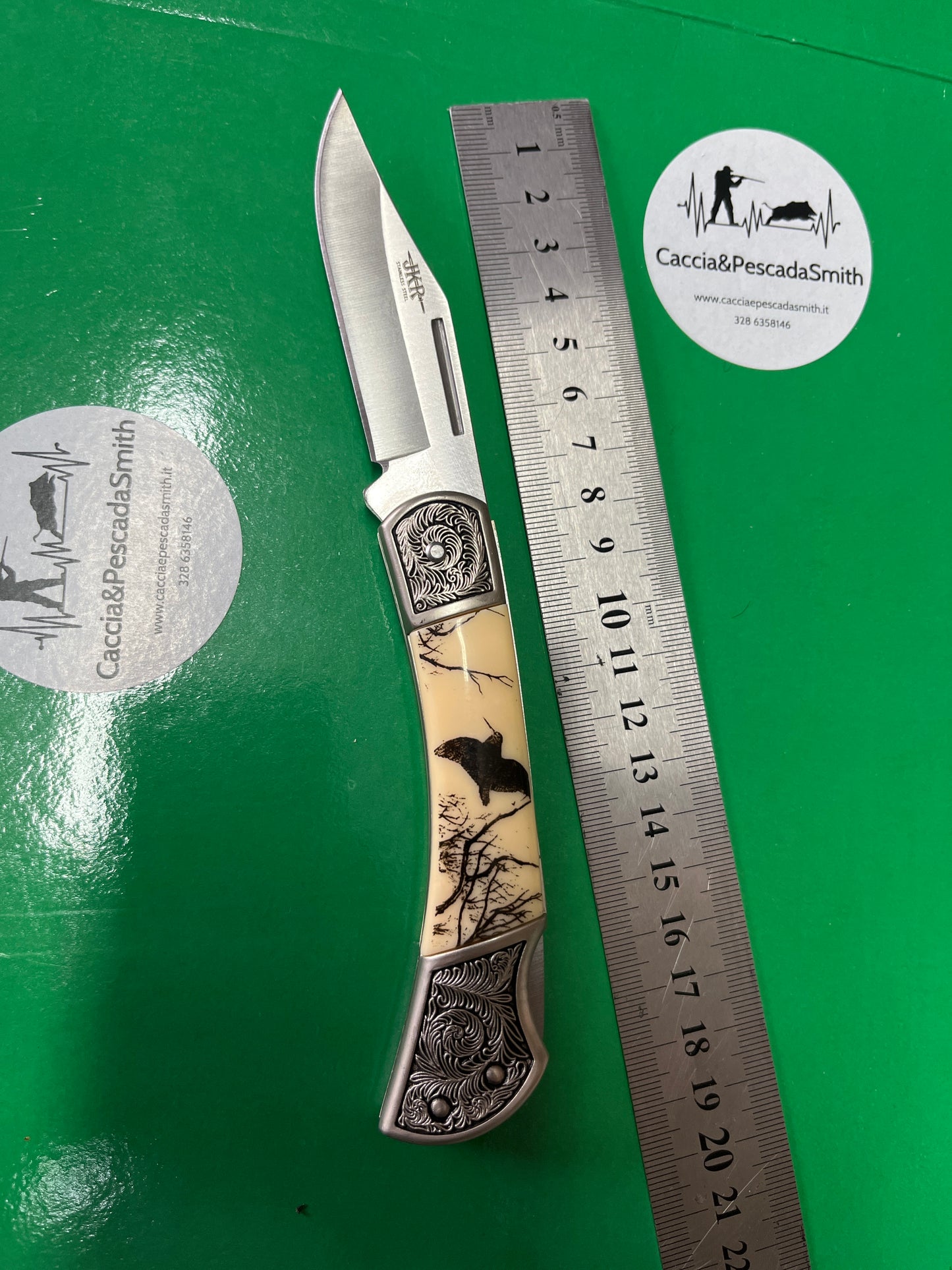 Coltello tascabile decorato