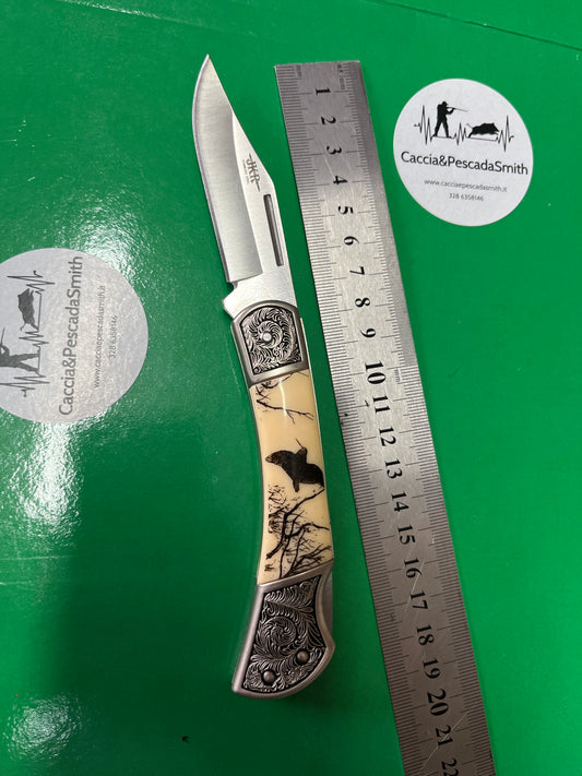 Coltello tascabile decorato