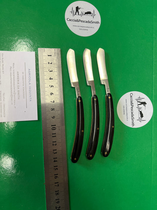 Coltello rasoio pieghevole manico in corno introvabile