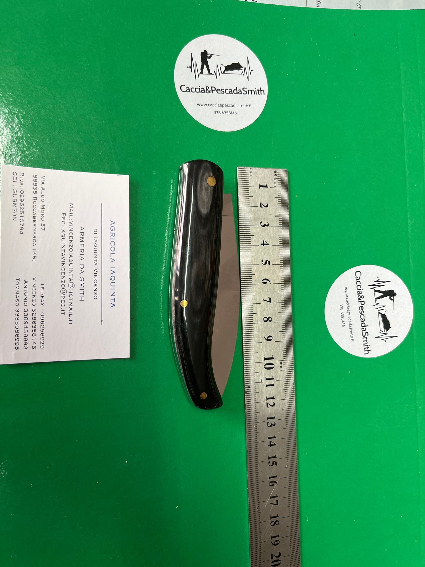Coltello da caccia Cudeman, manico in corno di toro