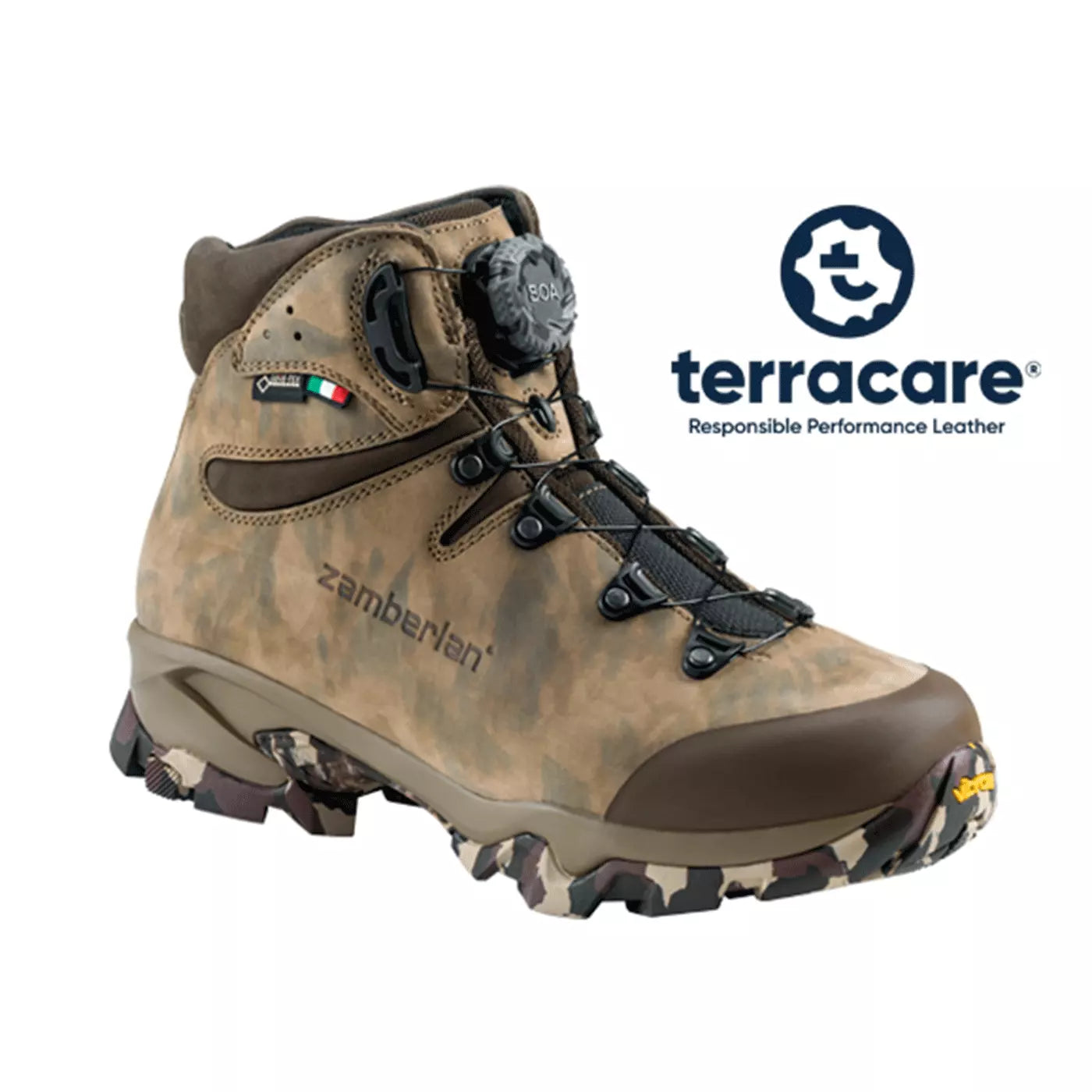 LEOPARD GTX RR BOA WIDE LAST Scarponi ZAMBERLAN Caccia&nbsp;Camouflage